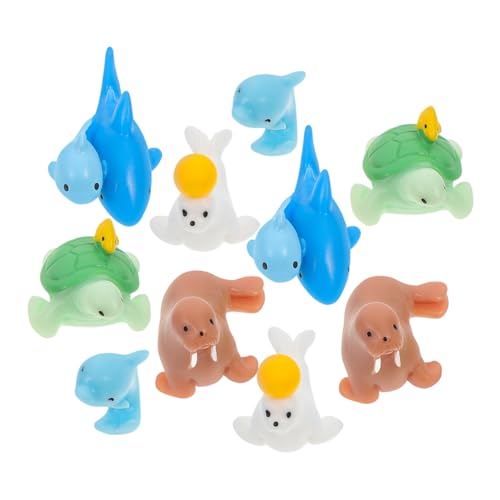 MOLUCKFU 10stücke Teiliges Miniatur- -Tiere Aus Harz Handbemalte Figuren Für Aquarien-Dekoration Garten Und Mikrolandschaften Für Fischbecken Und Kreative -projekte MOLUCKFU 10stücke Teiliges Miniatur- -Tiere Aus Harz Handbemalte Figuren Für Aquarien-Dekoration Garten Und Mikrolandschaften Für Fischbecken Und Kreative -projekte von MOLUCKFU