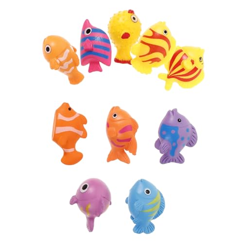 MOLUCKFU 10 Stück Mini Fischmodelle, Miniaturtiere, Niedliche Tier Aquarium Dekoration, Meerestierfiguren, Meerestier Mini Dekoration, Kunststoff Tierdekorationen Für Aquarium, Büro, MOLUCKFU 10 Stück Mini Fischmodelle, Miniaturtiere, Niedliche Tier Aquarium Dekoration, Meerestierfiguren, Meerestier Mini Dekoration, Kunststoff Tierdekorationen Für Aquarium, Büro, von MOLUCKFU