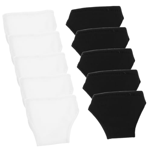 MOLUCKFU 10 Stück Puppenunterwäsche, Spitzenunterwäsche, Puppenkleidung, Spielwindeln Für Babypuppen, Unterteile Für Bjd Puppen, Kleidung, Puppenkleid, Puppensocken, Babypuppenwindeln, MOLUCKFU 10 Stück Puppenunterwäsche, Spitzenunterwäsche, Puppenkleidung, Spielwindeln Für Babypuppen, Unterteile Für Bjd Puppen, Kleidung, Puppenkleid, Puppensocken, Babypuppenwindeln, von MOLUCKFU