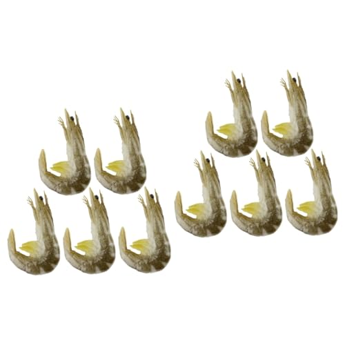 MOLUCKFU 10 Stück Schießrequisiten, Grüne Garnelen, Simulationsgarnelen, Mini Garnelenfigur, Garnelenspielzeug, Fingergarnelenspielzeug, Gefälschte Garnelen, Plastikspielzeuggarnelen, MOLUCKFU 10 Stück Schießrequisiten, Grüne Garnelen, Simulationsgarnelen, Mini Garnelenfigur, Garnelenspielzeug, Fingergarnelenspielzeug, Gefälschte Garnelen, Plastikspielzeuggarnelen, von MOLUCKFU