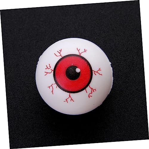 MOLUCKFU 10 Stück Teiliges Mystische Halloween Eyeball Deko Rote Gruselige Augen für Party Requisiten und Schaurige Geeignet für Halloween Dekorationen und Horror von MOLUCKFU