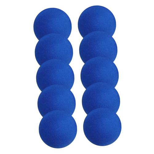 MOLUCKFU 10 Stück Teiliges Schwammbälle Sanft Rund für Zaubertricks Party Performance Interaktive Schaumstoffbälle für Anfänger und Profis Blau MOLUCKFU 10 Stück Teiliges Schwammbälle Sanft Rund für Zaubertricks Party Performance Interaktive Schaumstoffbälle für Anfänger und Profis Blau von MOLUCKFU