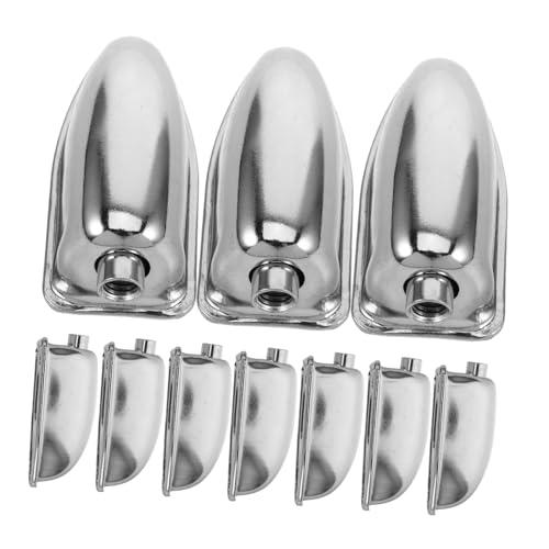 MOLUCKFU 10 Stück Teiliges von Bass Drum Lugs Einstellbare Trommelohren für Snare Drums Stabile Konstruktion Kompatibel mit Verschiedenen Trommelmarken und Modellen für Percussion MOLUCKFU 10 Stück Teiliges von Bass Drum Lugs Einstellbare Trommelohren für Snare Drums Stabile Konstruktion Kompatibel mit Verschiedenen Trommelmarken und Modellen für Percussion von MOLUCKFU