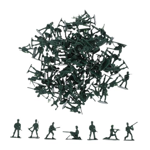 MOLUCKFU 100 Stück Teiliges Soldaten Militärfiguren für Sandtisch Dekoration Kleine Figuren für Rollenspiele Sicher Bemalt Detailreich Leicht und Kompakt für Sammler MOLUCKFU 100 Stück Teiliges Soldaten Militärfiguren für Sandtisch Dekoration Kleine Figuren für Rollenspiele Sicher Bemalt Detailreich Leicht und Kompakt für Sammler von MOLUCKFU
