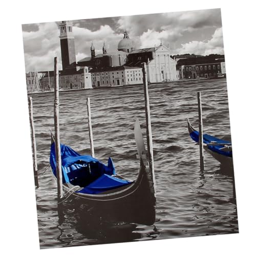 MOLUCKFU 1000-teiliges Venedig-Puzzle Aus Dickem Papier Buntes Puzzle Venedig Rätsel Puzzle-Papier Blue MOLUCKFU 1000-teiliges Venedig-Puzzle Aus Dickem Papier Buntes Puzzle Venedig Rätsel Puzzle-Papier Blue von MOLUCKFU