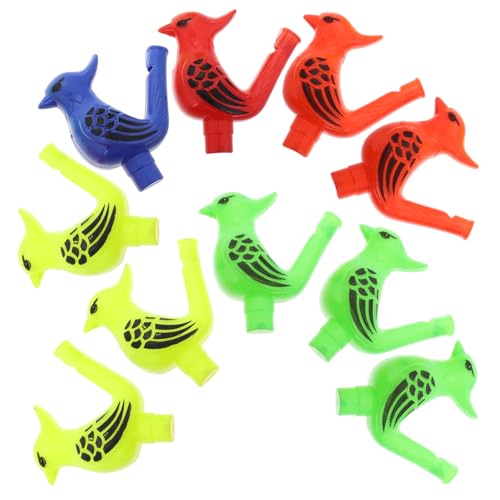 MOLUCKFU Vogelpfeife Mundpfeifen Für Kinder 10 Stück Spielzeug Musikinstrument Kinderspielzeug Mundtrainer MOLUCKFU Vogelpfeife Mundpfeifen Für Kinder 10 Stück Spielzeug Musikinstrument Kinderspielzeug Mundtrainer von MOLUCKFU