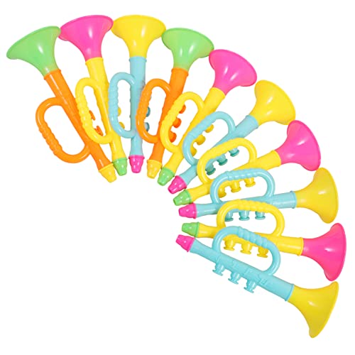 MOLUCKFU 10St Trompetenspielzeug für kinderinstrumente musikinstrumente kinderspielzeug spielsachen children toys Hornspielzeug für Lernspielzeug Trompete Abs MOLUCKFU 10St Trompetenspielzeug für kinderinstrumente musikinstrumente kinderspielzeug spielsachen children toys Hornspielzeug für Lernspielzeug Trompete Abs von MOLUCKFU