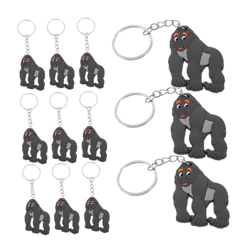 MOLUCKFU 12 Stück Orang Utan Schlüsselanhänger In Gorillaform, Schlüsselanhänger Dekoration, Süßer Gorilla Anhänger, Geburtstagsgeschenk, Gorilla Anhänger, Taschenanhänger, Gorilla MOLUCKFU 12 Stück Orang Utan Schlüsselanhänger In Gorillaform, Schlüsselanhänger Dekoration, Süßer Gorilla Anhänger, Geburtstagsgeschenk, Gorilla Anhänger, Taschenanhänger, Gorilla von MOLUCKFU