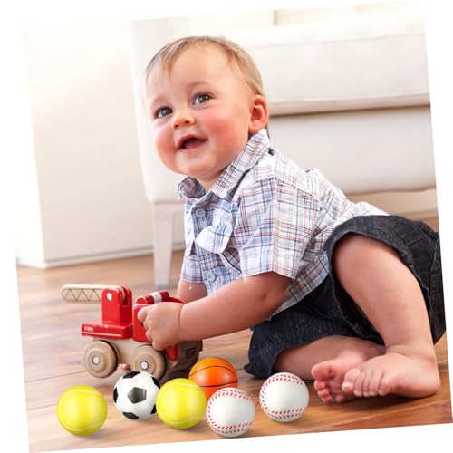 MOLUCKFU 12 Stück PU Stressbälle Sportmotiv Squeeze Toys mit Fußball Basketball Tennis Baseball Designs für Erwachsene Stressabbau Büro Schule MOLUCKFU 12 Stück PU Stressbälle Sportmotiv Squeeze Toys mit Fußball Basketball Tennis Baseball Designs für Erwachsene Stressabbau Büro Schule von MOLUCKFU