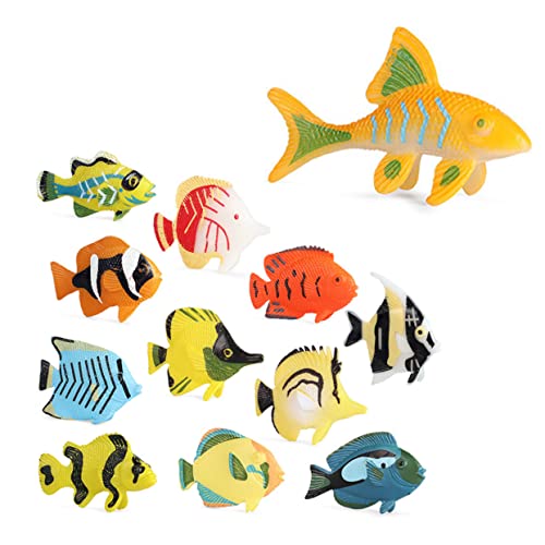 MOLUCKFU 12-teiliges Meerestier-Modell Aus PVC Für Dekoration Zu Hause Aquarium Kindgerechtes Spielzeug MOLUCKFU 12-teiliges Meerestier-Modell Aus PVC Für Dekoration Zu Hause Aquarium Kindgerechtes Spielzeug von MOLUCKFU