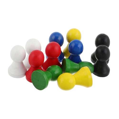MOLUCKFU 12 Stück Teiliges Holzspielsteine für Brettspiele Farbige Figuren aus Holz Langlebige Schachkomponenten für Schach Dame und Flugschach für Kreative Spielmöglichkeiten MOLUCKFU 12 Stück Teiliges Holzspielsteine für Brettspiele Farbige Figuren aus Holz Langlebige Schachkomponenten für Schach Dame und Flugschach für Kreative Spielmöglichkeiten von MOLUCKFU