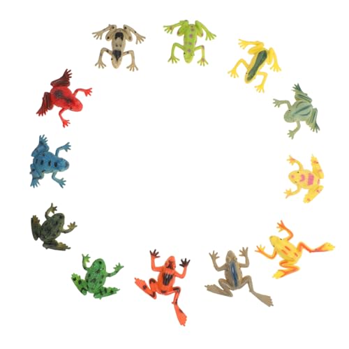 MOLUCKFU 12St ausmerzen für kinderspielzeug aktivity Educational Toys ab 1 Jahr Junge lernspielzeug Frösche Frösche-Modell Plastik MOLUCKFU 12St ausmerzen für kinderspielzeug aktivity Educational Toys ab 1 Jahr Junge lernspielzeug Frösche Frösche-Modell Plastik von MOLUCKFU
