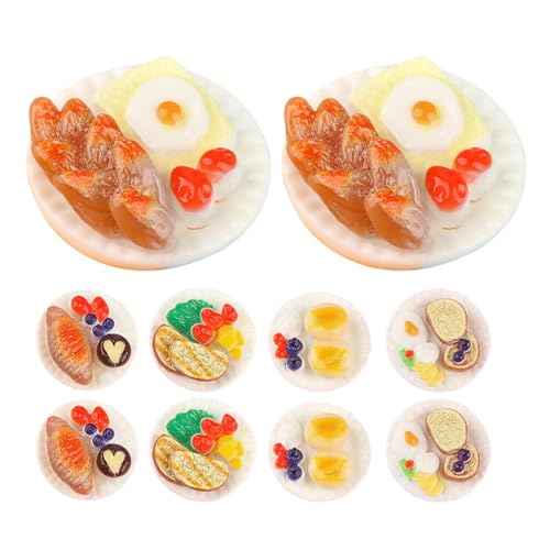 MOLUCKFU Mini-lebensmittelsets Für Puppenhäuser 12-teiliges Kunstharz-dekorationsset Für Fotografie-requisitenprojekte MOLUCKFU Mini-lebensmittelsets Für Puppenhäuser 12-teiliges Kunstharz-dekorationsset Für Fotografie-requisitenprojekte von MOLUCKFU