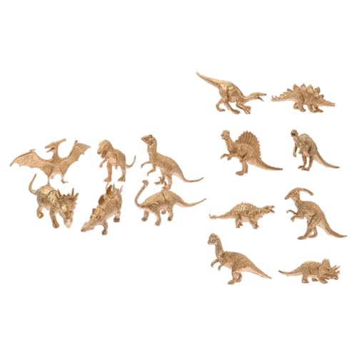 MOLUCKFU 14st Goldenes Dinosauriermodell Desktop-Ornament Dinosaurier-Statue Miniatur-Dinosaurier-Modelle Lebendige Dinosaurier Modell Simulation Dinosaurier Plastik MOLUCKFU 14st Goldenes Dinosauriermodell Desktop-Ornament Dinosaurier-Statue Miniatur-Dinosaurier-Modelle Lebendige Dinosaurier Modell Simulation Dinosaurier Plastik von MOLUCKFU