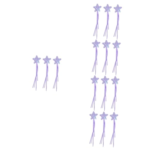 MOLUCKFU 15 STK Zauberstab heeloween spaß Toys Dekoration Feenflügel und Ballettröckchen Bausatz funkeln Stift Feenstab für -Fee-Sticks- Stoff Violett MOLUCKFU 15 STK Zauberstab heeloween spaß Toys Dekoration Feenflügel und Ballettröckchen Bausatz funkeln Stift Feenstab für -Fee-Sticks- Stoff Violett von MOLUCKFU