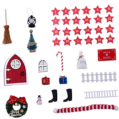 MOLUCKFU Weihnachtsschmuck 15 Teiliges Set Weihnachtsminiaturen Für Bastelprojekte Miniatur Weihnachtsbaum Dekorationen Weihnachtskunst Und Für Perfekt Für Kreative Weihnachtsgestaltungen Und von MOLUCKFU