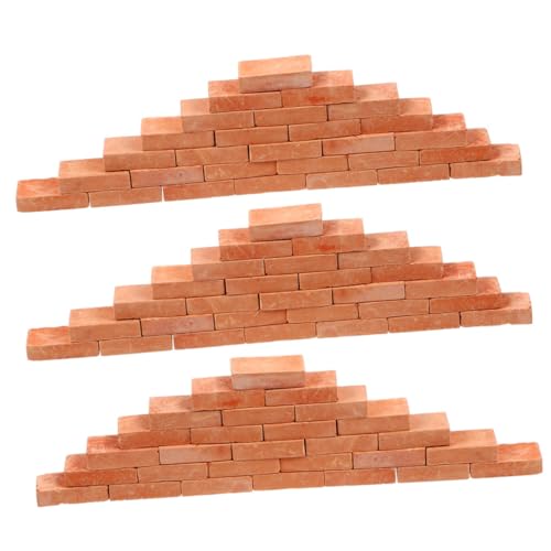 MOLUCKFU 150 Stück Maßstab DIY Sandtisch Bausteine für Modellbau Realistische Backstein Nachbildung für Puppenhaus Garten und Mikro Landschaften MOLUCKFU 150 Stück Maßstab DIY Sandtisch Bausteine für Modellbau Realistische Backstein Nachbildung für Puppenhaus Garten und Mikro Landschaften von MOLUCKFU