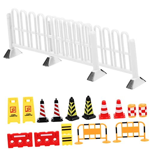 MOLUCKFU 18-TLG Verkehrserkenntnisspielzeug Mit Absperrung Und Straßensperren Verkehrszeichen-Spielzeug Und Miniatur-straßensperren Für Kinder Straßenschilder-Set Zum Lernen Und Spielen MOLUCKFU 18-TLG Verkehrserkenntnisspielzeug Mit Absperrung Und Straßensperren Verkehrszeichen-Spielzeug Und Miniatur-straßensperren Für Kinder Straßenschilder-Set Zum Lernen Und Spielen von MOLUCKFU