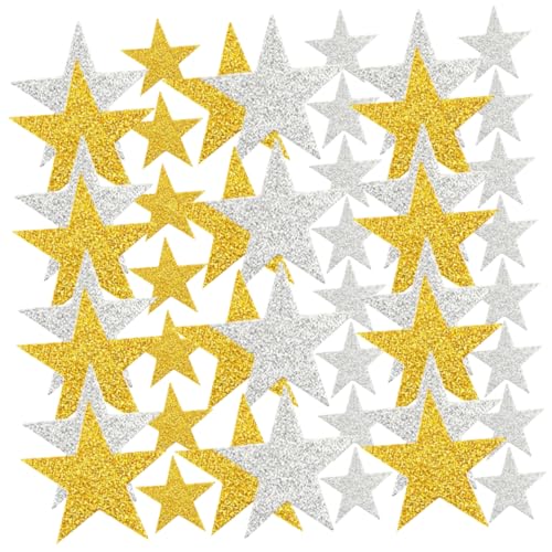 MOLUCKFU 180 Stück Sternaufkleber, Glänzende Sternaufkleber, Aufkleber Für Kinder, Glitzeraufkleber, Sternaufkleber, Glänzende Aufkleber, Sternaufkleber, Belohnungsaufkleber, Zarte MOLUCKFU 180 Stück Sternaufkleber, Glänzende Sternaufkleber, Aufkleber Für Kinder, Glitzeraufkleber, Sternaufkleber, Glänzende Aufkleber, Sternaufkleber, Belohnungsaufkleber, Zarte von MOLUCKFU