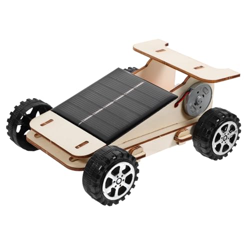 MOLUCKFU 1Satz DIY Solar Auto Modellbausatz für Interaktives Stem Fähigkeiten für Schulprojekte und Tischdekoration Einfach zu Bedienen Stabil und Lehrreich von MOLUCKFU
