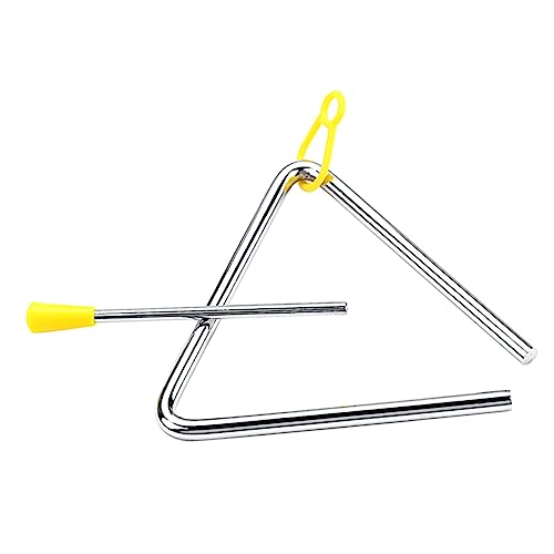 MOLUCKFU 1Satz Dreiecksglocke aus Musikinstrument für Früherziehung und Rhythmusspiel Perfektes Holzspielzeug Kreativität und Koordination MOLUCKFU 1Satz Dreiecksglocke aus Musikinstrument für Früherziehung und Rhythmusspiel Perfektes Holzspielzeug Kreativität und Koordination von MOLUCKFU