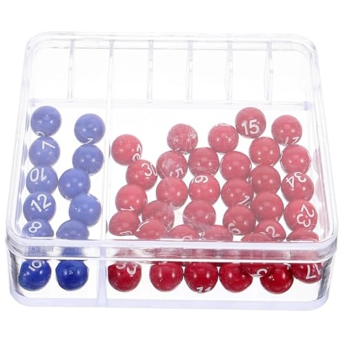 MOLUCKFU 1Satz Lotteriemaschine Set mit Bunten Kugeln Lustige Zahlenauswahl für Lotteriespiele aus Stabilem für Tombola und Partyspiele Einfach zu Bedienen und Vielseitig MOLUCKFU 1Satz Lotteriemaschine Set mit Bunten Kugeln Lustige Zahlenauswahl für Lotteriespiele aus Stabilem für Tombola und Partyspiele Einfach zu Bedienen und Vielseitig von MOLUCKFU