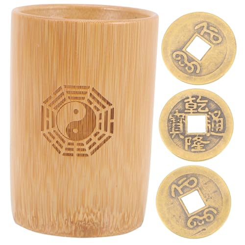 MOLUCKFU 1Satz Wahrsagungs mit Kupfermünzen Tool für Feng Shui und Buddhistische Spiele für Spirituelle Praktiken und Glücksbringende Rituale MOLUCKFU 1Satz Wahrsagungs mit Kupfermünzen Tool für Feng Shui und Buddhistische Spiele für Spirituelle Praktiken und Glücksbringende Rituale von MOLUCKFU