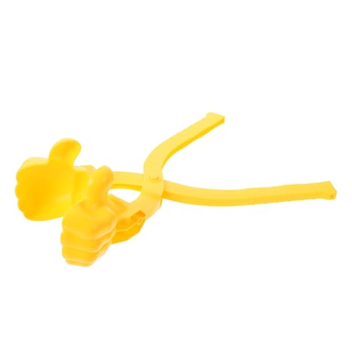 MOLUCKFU 1Stk Schneeball-Clip Enten-Schneeball-Hersteller künstlicher Schnee Schneekugel schneeballmaschinen schneeballzange Interaktives Schneeball- Plastik Yellow MOLUCKFU 1Stk Schneeball-Clip Enten-Schneeball-Hersteller künstlicher Schnee Schneekugel schneeballmaschinen schneeballzange Interaktives Schneeball- Plastik Yellow von MOLUCKFU