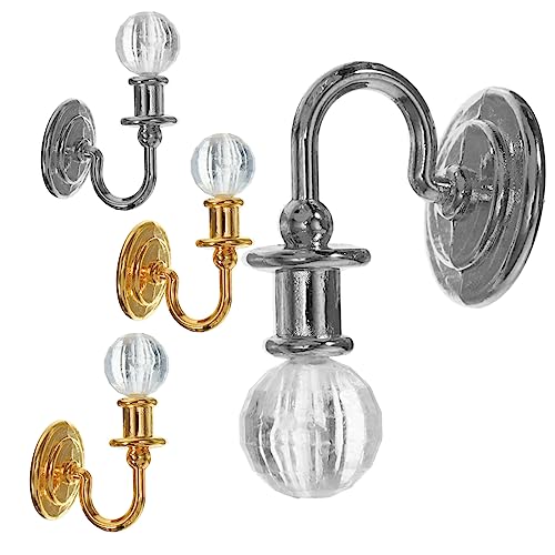 MOLUCKFU 2 Paare Wandleuchte für Puppenhaus Lebendige LED Wandlampe Dekoration Kompakte für Kreative Spielräume Sicheres Material für DIY Projekte MOLUCKFU 2 Paare Wandleuchte für Puppenhaus Lebendige LED Wandlampe Dekoration Kompakte für Kreative Spielräume Sicheres Material für DIY Projekte von MOLUCKFU