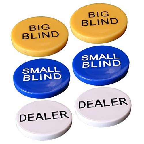 MOLUCKFU 2 Sätze Bingo Chips Zählmarken aus Langlebigem Glatte Oberfläche für Lernspiele Zählen Sortieren Belohnung und Poker pro Transparent von MOLUCKFU