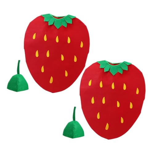 MOLUCKFU Erdbeeranzug Für Kleinkind Obstkostüm Kinder Erdbeerkostüm Mädchen Halloween-outfit Jungen Vliesstoff Anziehkleidung Süße Performance-kostüm Lustige Schulveranstaltungen MOLUCKFU Erdbeeranzug Für Kleinkind Obstkostüm Kinder Erdbeerkostüm Mädchen Halloween-outfit Jungen Vliesstoff Anziehkleidung Süße Performance-kostüm Lustige Schulveranstaltungen von MOLUCKFU