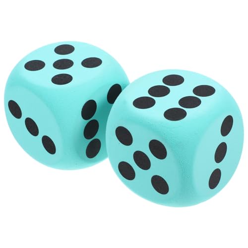 MOLUCKFU 2 Stück Große Würfel Spielzeug Zahlenwürfel Lernwürfel Eva Riesige Schaumstoffwürfel Große Eva Schaumwürfel Farbige Würfel Trinkwürfel Spielwürfel Requisite Multifunktionswürfel MOLUCKFU 2 Stück Große Würfel Spielzeug Zahlenwürfel Lernwürfel Eva Riesige Schaumstoffwürfel Große Eva Schaumwürfel Farbige Würfel Trinkwürfel Spielwürfel Requisite Multifunktionswürfel von MOLUCKFU
