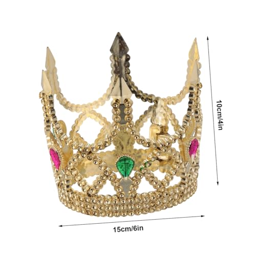 MOLUCKFU 2 Stück Halloween Königskrone aus Kunststoff Silberne und Goldene Krone Requisiten für Kostüm Party Fasching Karneval Verstellbar Wiederverwendbar Glänzend und Geruchlos MOLUCKFU 2 Stück Halloween Königskrone aus Kunststoff Silberne und Goldene Krone Requisiten für Kostüm Party Fasching Karneval Verstellbar Wiederverwendbar Glänzend und Geruchlos von MOLUCKFU