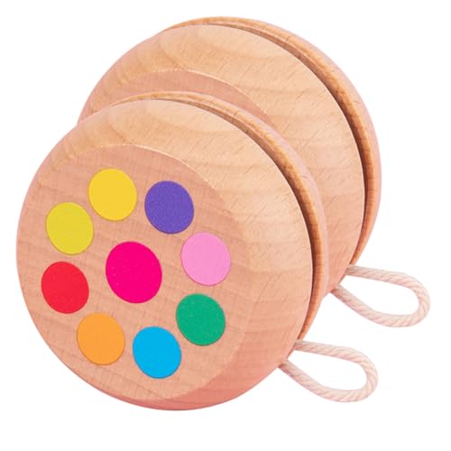 MOLUCKFU 2 Stück Hölzerne Yo yo Bälle Holzspielzeug Stabile Struktur Sicher für Niedliche Tiermotive als Geschenk für Mädchen und Jungen Spielspaß Drinnen und Draußen MOLUCKFU 2 Stück Hölzerne Yo yo Bälle Holzspielzeug Stabile Struktur Sicher für Niedliche Tiermotive als Geschenk für Mädchen und Jungen Spielspaß Drinnen und Draußen von MOLUCKFU
