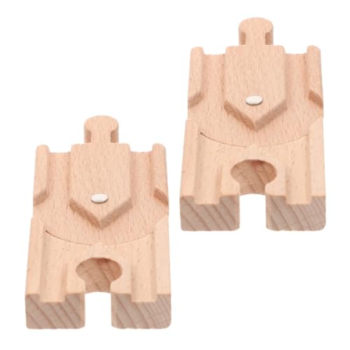 MOLUCKFU 2 Stück Holzschienen für Spielzeugzüge Teiliges Erweiterungsset für Kreative Bahnanordnungen Kompatibel mit Holzspielzeug für Jahren Fördert Motorische Fähigkeiten und Fantasie MOLUCKFU 2 Stück Holzschienen für Spielzeugzüge Teiliges Erweiterungsset für Kreative Bahnanordnungen Kompatibel mit Holzspielzeug für Jahren Fördert Motorische Fähigkeiten und Fantasie von MOLUCKFU