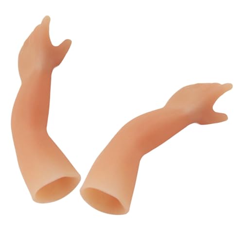 MOLUCKFU 2 Stück Imp'S Hand Party Trick Party Requisiten Halloween Party Favor Halloween Bühnenrequisite Winzige Hand Party Favors Show Requisiten Gefälschte Kleine Hände Requisiten von MOLUCKFU