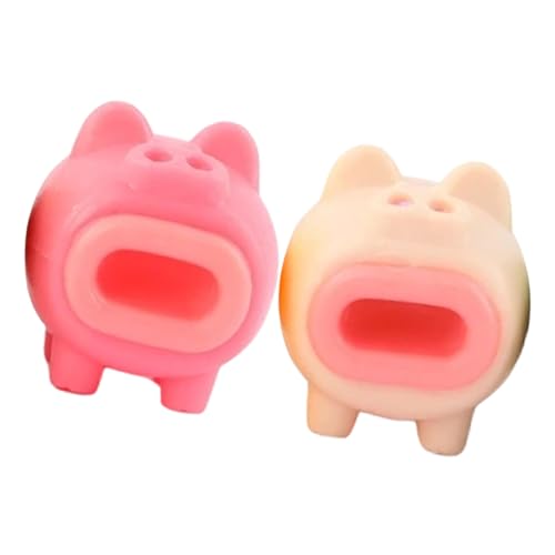 MOLUCKFU Quetschspielzeug Schwein Vinyl-stressspielzeug Kinder-stressspielzeug Dekompressionsspielzeug Partygeschenke MOLUCKFU Quetschspielzeug Schwein Vinyl-stressspielzeug Kinder-stressspielzeug Dekompressionsspielzeug Partygeschenke von MOLUCKFU