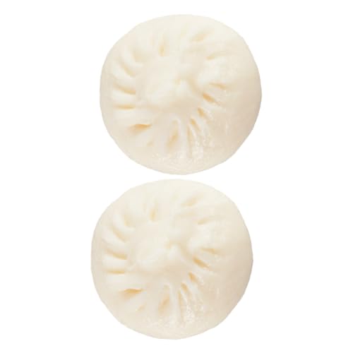MOLUCKFU 2 Stück Simulierte Brötchen, Gedämpftes Gefülltes Brötchenmodell, Partygeschenke, Knödelornament, Falsche Knödel, Künstliche Knödeldekore, Dekorative Knödel, Gedämpftes Gefülltes MOLUCKFU 2 Stück Simulierte Brötchen, Gedämpftes Gefülltes Brötchenmodell, Partygeschenke, Knödelornament, Falsche Knödel, Künstliche Knödeldekore, Dekorative Knödel, Gedämpftes Gefülltes von MOLUCKFU