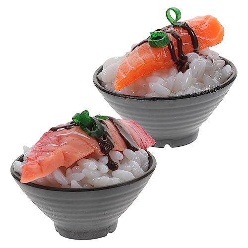 MOLUCKFU 2 Stück Simuliertes Sushi Reis Spielessen Für Die Kinderküche, Spielküchenzubehör, Kinder Spiel Lebensmittelspielzeug, Realistisches Lebensmittelmodell, Lebensmittelspielzeug Für MOLUCKFU 2 Stück Simuliertes Sushi Reis Spielessen Für Die Kinderküche, Spielküchenzubehör, Kinder Spiel Lebensmittelspielzeug, Realistisches Lebensmittelmodell, Lebensmittelspielzeug Für von MOLUCKFU