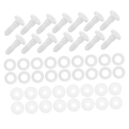 MOLUCKFU 20 Sets Spielzeuggelenkzubehör, Puppenteile, DIY Puppengelenke, Puppenspielzeug Kunststoffgelenke, Puppenherstellungsbedarf, Gelenke Zur Herstellung Von Puppenspielzeug, Drehbare MOLUCKFU 20 Sets Spielzeuggelenkzubehör, Puppenteile, DIY Puppengelenke, Puppenspielzeug Kunststoffgelenke, Puppenherstellungsbedarf, Gelenke Zur Herstellung Von Puppenspielzeug, Drehbare von MOLUCKFU
