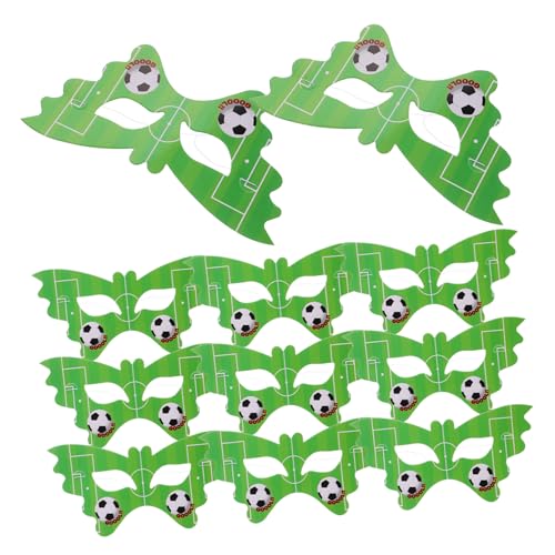 MOLUCKFU 20 Stück Fußball Themenmasken, Kostümmasken, Kinder Anziehmasken, Entzückende Masken Für Cosplay, Kinder Maskenballmaske, Karnevalsmaske, Cartoon Maske, Requisite, Cosplay MOLUCKFU 20 Stück Fußball Themenmasken, Kostümmasken, Kinder Anziehmasken, Entzückende Masken Für Cosplay, Kinder Maskenballmaske, Karnevalsmaske, Cartoon Maske, Requisite, Cosplay von MOLUCKFU
