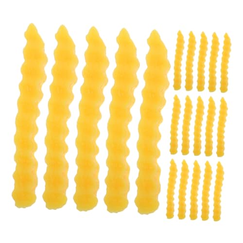 MOLUCKFU 20 Stück Teiliges Realistische Französische Pommes Frites Deko Lebensmittelmodelle Stabile Struktur Langlebig für Party Tischdekoration Fotorequisiten Küche und MOLUCKFU 20 Stück Teiliges Realistische Französische Pommes Frites Deko Lebensmittelmodelle Stabile Struktur Langlebig für Party Tischdekoration Fotorequisiten Küche und von MOLUCKFU