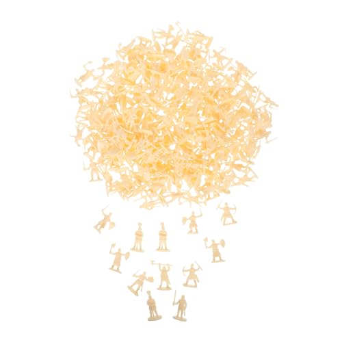 MOLUCKFU 200Pcs Kavallerie Modell Spielzeug Mini People Models Plastik Soldaten Miniaturen Figuren Kleine Menschen Crafts Mini Figuren Miniatur Soldat Figuren Mini Soldat Figuren Spielset Playset von MOLUCKFU