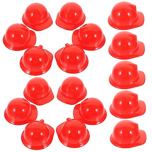 MOLUCKFU Miniatur Sicherheitshelme Bauhelm Dekoration Helm Für Partys Bastelprojekte Kuchen Topper Vogelhelm von MOLUCKFU