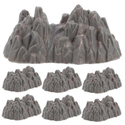 MOLUCKFU 20Stücke Mini Modell aus Kunststoff Realistische Mikro Landschaftsdekoration für Garten Schule und Büro Zubehör für Modellbau und Kreative Projekte MOLUCKFU 20Stücke Mini Modell aus Kunststoff Realistische Mikro Landschaftsdekoration für Garten Schule und Büro Zubehör für Modellbau und Kreative Projekte von MOLUCKFU