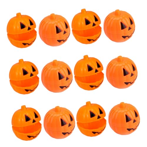 MOLUCKFU 24 Stück Kürbisse, Kürbisdekor, Halloween Spielzeug, Halloween , Befüllbarer Kürbis Streich Requisitenhalter, Trick Or Treat Halter, Halloween Zubehör, Befüllbarer MOLUCKFU 24 Stück Kürbisse, Kürbisdekor, Halloween Spielzeug, Halloween , Befüllbarer Kürbis Streich Requisitenhalter, Trick Or Treat Halter, Halloween Zubehör, Befüllbarer von MOLUCKFU