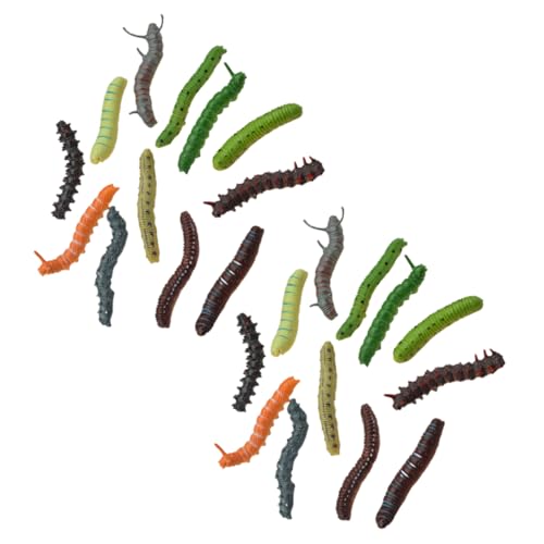MOLUCKFU 24 Stück Teiliges Realistisches Miniatur Krabbeltier Handbemalte Dekorative Garten und Blumentopf Figuren Lebensechte Grüne Insektenmodelle für Heimdekoration MOLUCKFU 24 Stück Teiliges Realistisches Miniatur Krabbeltier Handbemalte Dekorative Garten und Blumentopf Figuren Lebensechte Grüne Insektenmodelle für Heimdekoration von MOLUCKFU