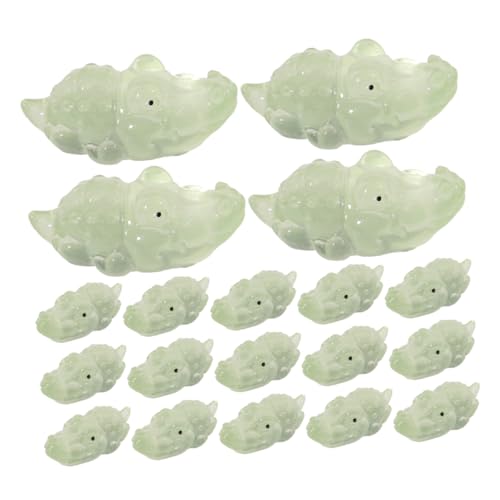 MOLUCKFU 25 Stück Im Dunkeln Leuchtende Mini Alligatoren, Miniatur Alligator Ornament, Alligator Figur, Skulpturen, Heimdekoration, Mini Tierfiguren, Alligator Skulptur Aus Kunstharz MOLUCKFU 25 Stück Im Dunkeln Leuchtende Mini Alligatoren, Miniatur Alligator Ornament, Alligator Figur, Skulpturen, Heimdekoration, Mini Tierfiguren, Alligator Skulptur Aus Kunstharz von MOLUCKFU