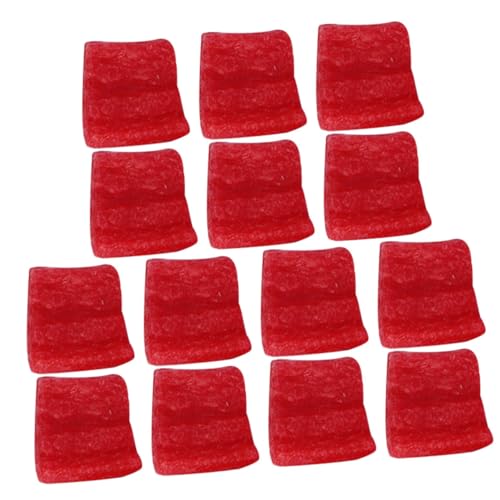 MOLUCKFU 25 Stück Simulierte Grüne Und Rote Paprikawürfel Modellschalen Mit Dekorativen Requisiten, Künstliche Paprika Dekore, Realistische Paprikascheiben, Schaufenster Requisiten, MOLUCKFU 25 Stück Simulierte Grüne Und Rote Paprikawürfel Modellschalen Mit Dekorativen Requisiten, Künstliche Paprika Dekore, Realistische Paprikascheiben, Schaufenster Requisiten, von MOLUCKFU