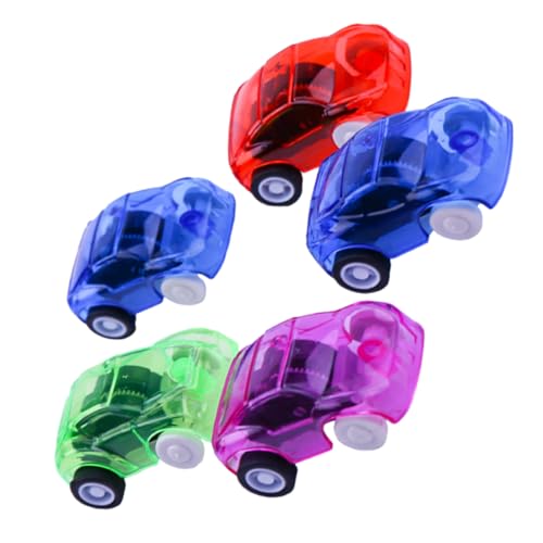 MOLUCKFU 25er Set Transparente Mini Rückziehautos Bunte Pull Back Spielzeugautos Für Ideales Lernspielzeug Für Kleinkinder Zufällige Farben Spaß Für Drinnen Und Draußen von MOLUCKFU